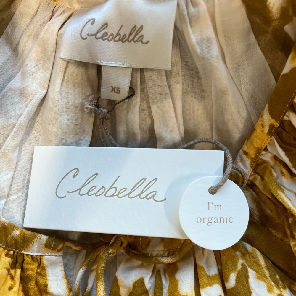 NWT Cleobella Aubrey Mini Dress / Watercolor Ikat / Size XS - Picture 8 of 10